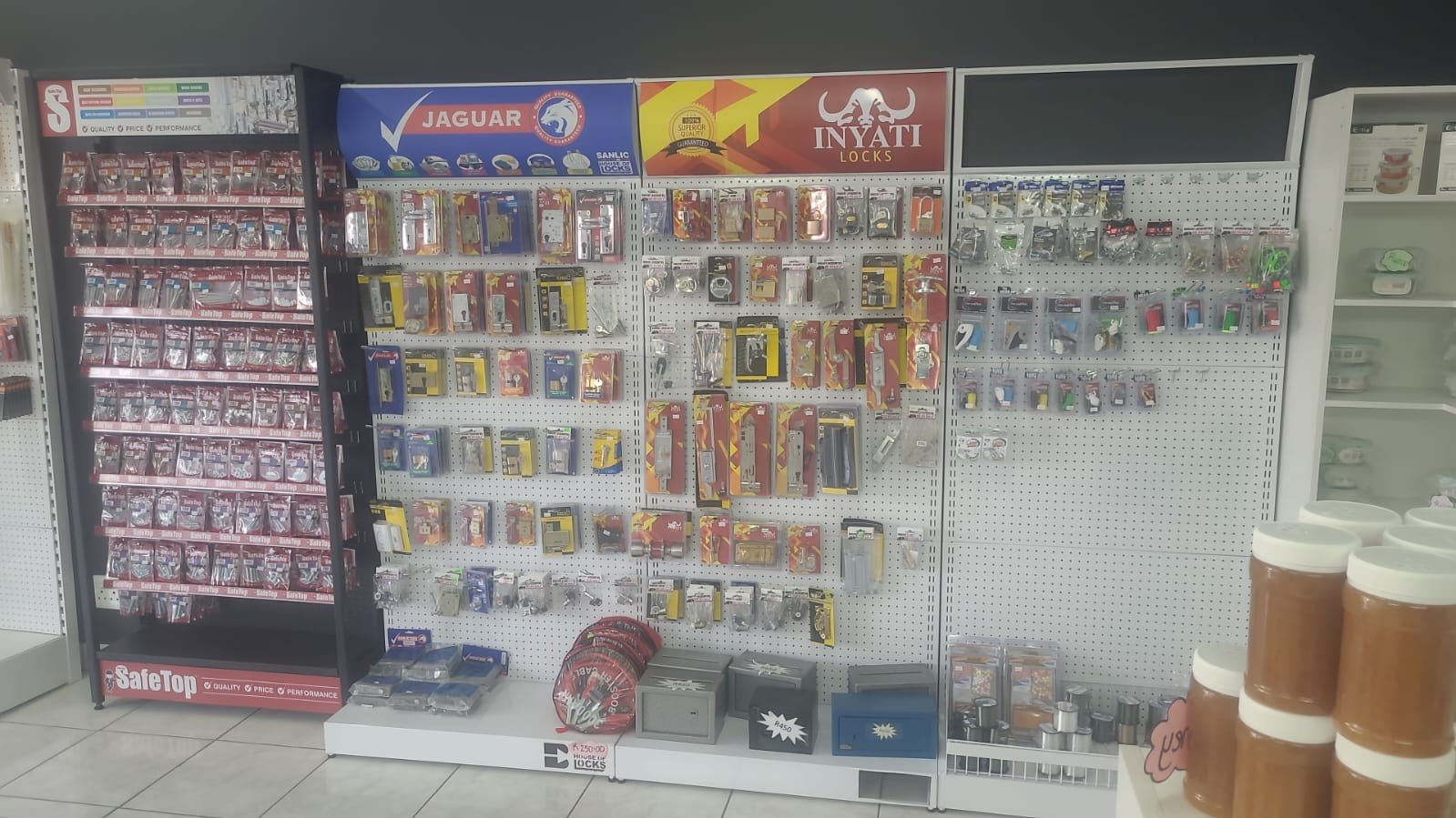 Locks, handles and security hardware